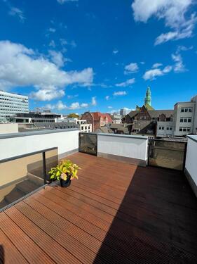 Foto - Wohnung in Düsseldorf Zentrum Terrasse und Tiefgaragenstellplatz