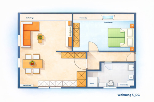 Foto - Perfekt für Pendler! Erstbezug – moderne 2-Zimmerwohnung mit EBK