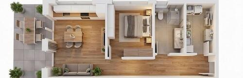 Foto - Exklusive Neubauwohnung: Hochwertige 2 Zimmer mit Einbauküche in einem nachhaltigen Holzhaus