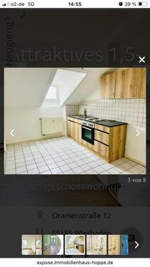 Foto - 1 Zimmer Dachgeschoßwohnung in Wiesbaden