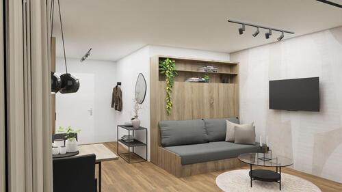 Foto - 1 Zimmer Erdgeschoßwohnung zur Miete in Ulm