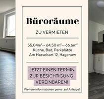 Moderne Büroräume Hagenow, 55-66 qm, ab 01.06.26