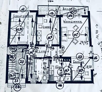 Foto - 3ZKB Biebertal OT Vetzberg - 800,00&nbsp;EUR Kaltmiete, ca.&nbsp; 88,00&nbsp;m&sup2;