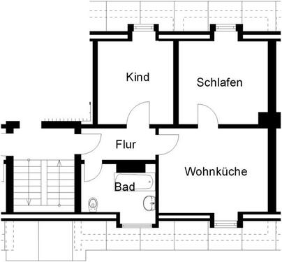 Foto - Etagenwohnung zur Miete in Lehrte