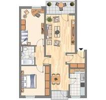 Demnächst frei! 3-Zimmer-Wohnung in Dortmund Scharnhorst