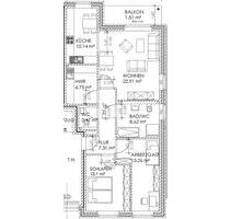 86 qm Wohnung (barrierefrei) im Zentrum von Rahden zu vermieten