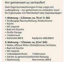 Zwei Eigentumswohnungen in Top-Lage von Ludwigsburg ! - Remseck am Neckar