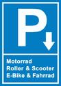 Foto - Stellplätze für Motorrad, Quad, Roller, Scooter, E-Bike