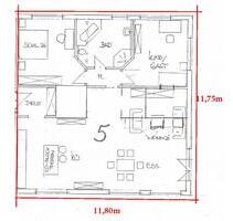 große geräumige Wohnung 4-5 Zimmer Wohnung mit offener Küche - Steinbach-Hallenberg