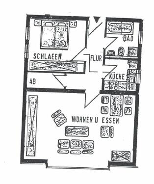 Foto - Ruhige 2-Zimmer Wohnung mit EBK im Herzen der Limburger Altstadt