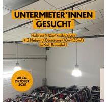 Untermiete für Halle in Köln-Braunsfeld