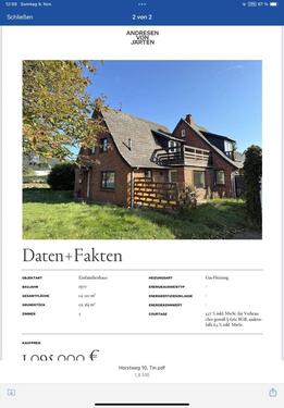 Foto - 3 Zimmer Etagenwohnung zur Miete in Niebüll