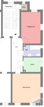 Foto - 2 Zimmer Etagenwohnung zur Miete in Zittau