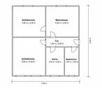 Foto - 3 Zimmer Etagenwohnung zur Miete in Traunreut