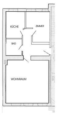 Foto - Bereits VERMIETET -Zweizimmer-Wohnung in gepflegtem Altbau