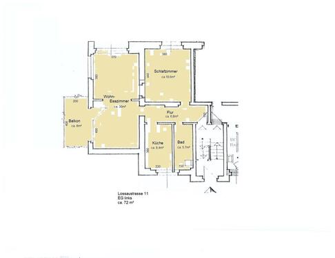 Foto - Etagenwohnung zur Miete in Coburg