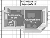 Foto - Kleine Büro- Gewerbefläche in 55743 Fischbach