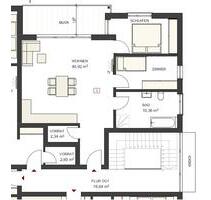 Zentrale und Exklusive 3,5 Zimmer Wohnung - Denkingen