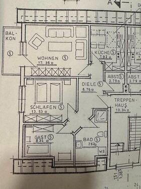 Foto - 3 Zimmer Dachgeschoßwohnung zur Miete in Leer (Ostfriesland)