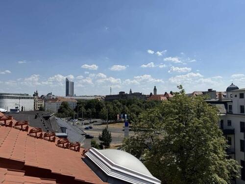 Foto - Wunderschöne, großzügige 2Raum-Maisonette-Wohnung mit Sonnenterrasse und Blick über Leipzig!