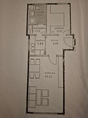Foto - 2 Zimmer Etagenwohnung in Viernheim