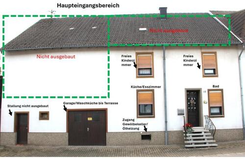 Foto - Haus ab sofort an Handwerklich begabte zu verkaufen; Viel Platz