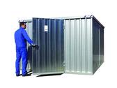 Foto - Containerhalle 3x4 m H2,10m Schnellbauhalle ContainerCombination
