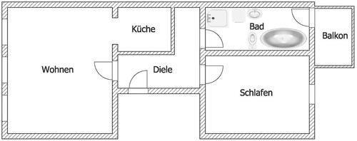 Foto - Etagenwohnung zur Miete in Riesa
