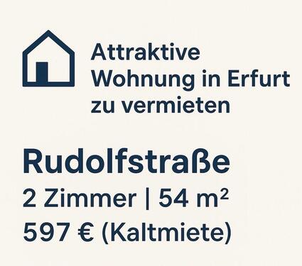 Foto - Etagenwohnung zur Miete in Erfurt