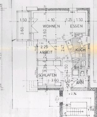 Foto - Helle 2 Zimmerwohnung in ruhiger, ländlicher Lage