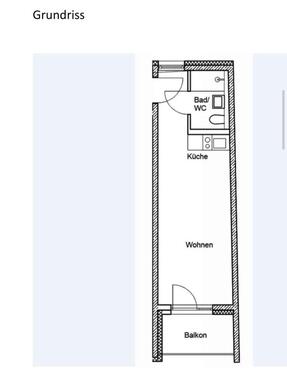 Foto - 1 Zimmer Etagenwohnung zur Miete in Augsburg