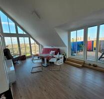 Charmante DG-Wohnung mit Terrasse und TG-Stellpl., provisionsfrei - Leipzig Altwest