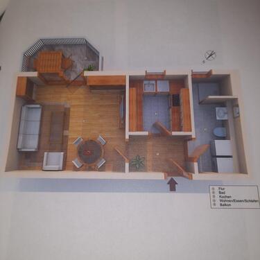 Foto - Wohnung zu vermieten - 295,00 EUR Kaltmiete,