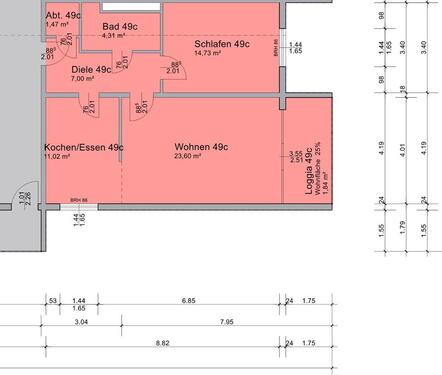 Foto - renovierte 2 Zimmer-Wohnung in der 9. Etage (nur mit WBS)