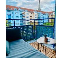 möbliertes design Apartement mit Balkon - im Zentrum Süd - Leipzig Mitte