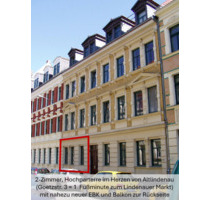 Ruhig in Top-Lage am Lindenauer Markt, neue EBK, Balkon, Keller - Leipzig Altwest