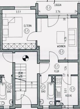 Foto - 2 Zimmer Hochparterre zum Kaufen in Oldenburg