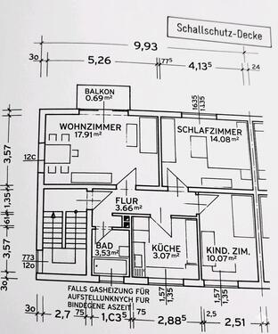Foto - in Landau (Pfalz) 3-Zimmer-Wohnung mit Balkon & großem Garten