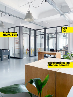 Foto - 122 qm Bürofläche zur Untermiete in Kreuzberg, 3,5 Raum