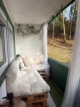 Foto - Schöne 2-ZKB(70 m²) mit Balkon und Waldblick- WellesweilerNK