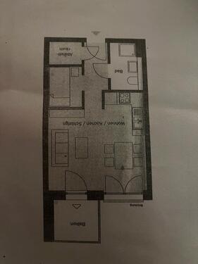 Foto - 1 Zimmer Etagenwohnung in Offenbach am Main