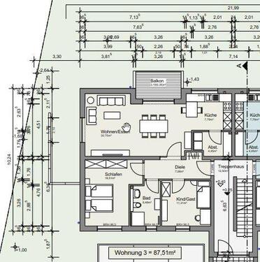 Foto - 3 Zimmer Etagenwohnung zur Miete in Illingen