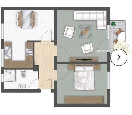 Foto - Zwei Zimmer Wohnung im schönen Düsseldorf Gerresheim