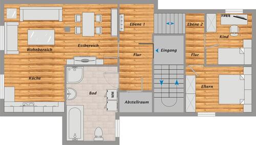 Foto - SCHÖNE 3 ZKB-WOHNUNG IN RUHIGER LAGE IN ECKENROTH