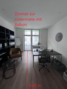 Foto - Büroraum mit Balkon zur Untermiete – für Architekten- oder Ing.