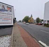 Werbefläche an der Hauptverkehrsstraße von Bad Hersfeld