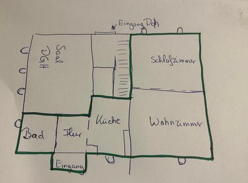 Foto - 2 Zimmer Etagenwohnung zur Miete in Bollendorf