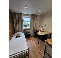 Ein Zimmer Wohnung . Theresienstr 15. Hof