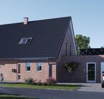 BAUGRUNDSTÜCK MIT GENEHMIGTEM EINFAMILIENHAUS - Geestland