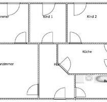Vierraumwohnung hell, klein, bezahlbar - Hildburghausen